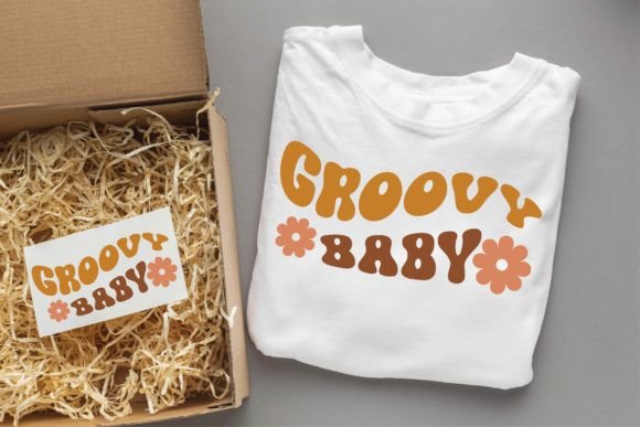 Groovy Baby groovy Svg Design for T-Shirt Designs