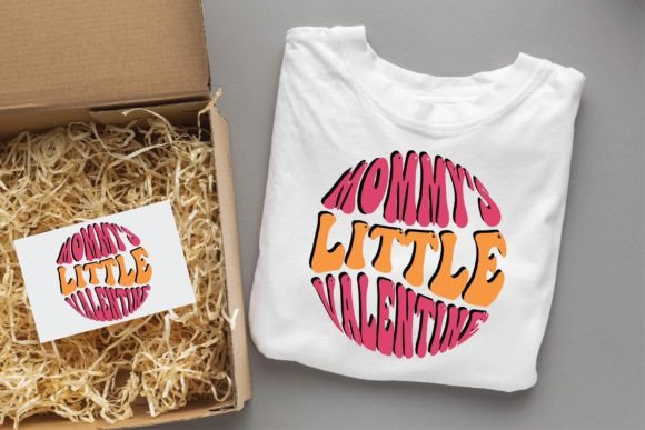 Mommy’s Little Valentine Valentine T-Shirt Designs